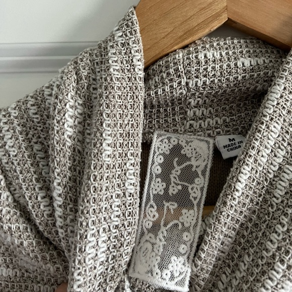 Sadie & Sage Sweet Citadel Turtlel Neck Dress in Oatmeal - Medium - Picture 6 of 8